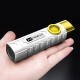 X10 T8 2000mAh USB Rechargeable LED Flashlight With Bright COB Side Light IPX6 Waterproof Portable LED Torch With Clip Support