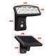 10 LED Solar Power PIR Motion Sensor Wall Light Outdoor Garden 3 Mode Flood Light