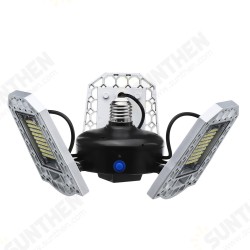 100W 24000LM LED Garage Light E26/27 Ceiling Flood Lamp Light Sensor Deformable Light 100W 24000LM LED Garage Light E26/27 Ceiling Flood Lamp Light Sensor Deformable Light