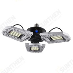 100W 24000LM LED Garage Light E26/27 Ceiling Flood Lamp Light Sensor Deformable Light 100W 24000LM LED Garage Light E26/27 Ceiling Flood Lamp Light Sensor Deformable Light