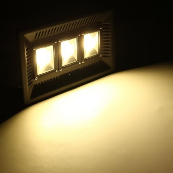 100W LED Ultra Thin Waterproof Flood Light Outdooors Garden Yard Lamp AC220V