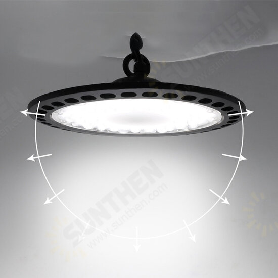 100W/150/200W High Bay LED Light UFO Shape LED Chandelier Suitable For Industrial Shed Warehouse Factory Farm Gym