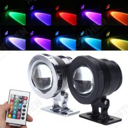 10W RGB LED Light Fountain Pool Pond Spotlight Waterproof Remote Underwater Lamp 10W RGB LED Light Fountain Pool Pond Spotlight Waterproof Remote Underwater Lamp