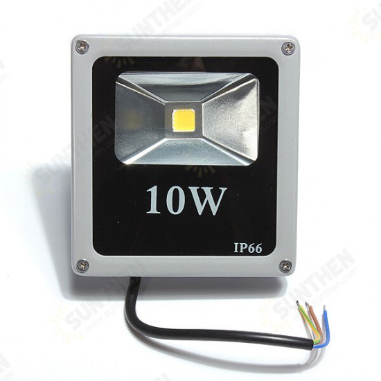 10W White/Warm White IP66 LED Flood Light Wash Outdoor AC85-265V