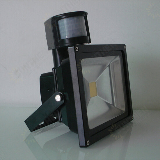 10W/20W/30W PIR Infrared Human Body Induction LED Flood Light 1800LM IP54 Waterproof Fill Light Garden Light