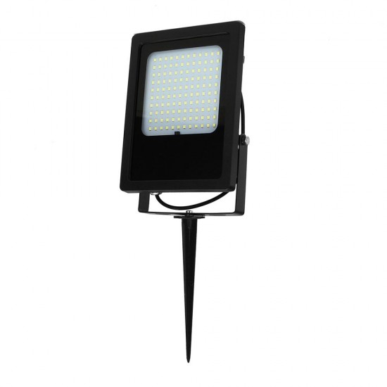 2 Pcs 15W Waterproof 120 LED Flood Light Remote Control Light Sensor Solar Light