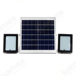 2 Pcs 20W Waterproof 150 LED Flood Light Remote Control Light Sensor Solar Light 2 Pcs 20W Waterproof 150 LED Flood Light Remote Control Light Sensor Solar Light