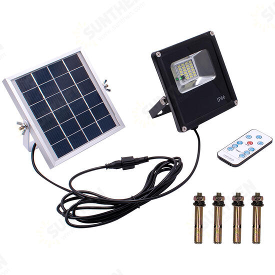 20W 20 LED Solar Flood Light Waterproof Outdoor Garden Street Path Yard Lamp Remote Control