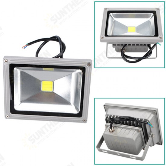 20W White 2100LM LED Flood Wash Light Outdoor Waterproof 85-265V