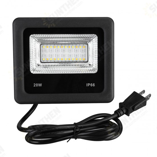 20W bluetooth Smart LED Flood Lights Outdoor Color Changing LED Flood Light Spot Light US/EU Plug