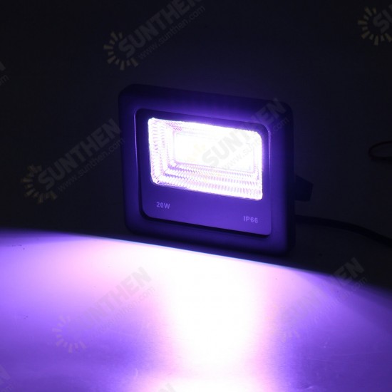 20W bluetooth Smart LED Flood Lights Outdoor Color Changing LED Flood Light Spot Light US/EU Plug