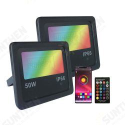 20W/30W/50W RGB Smart Floodlight Supports Bluetooth/Remote Control Outdoor Wall Light 20W/30W/50W RGB Smart Floodlight Supports Bluetooth/Remote Control Outdoor Wall Light