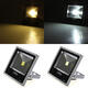 30W Gray Ultra Thin IP65 Waterproof Aluminum Flood Light 85-265V