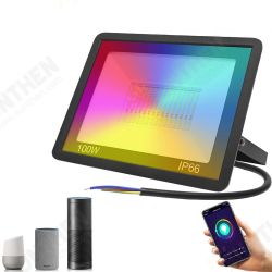 30W/50W/100W 220V RGB Smart LED Floodlight RGB CCT Wirelessly Dimmable Support Voice Control&Smartphone APP Control 30W/50W/100W 220V RGB Smart LED Floodlight RGB CCT Wirelessly Dimmable Support Voice Control&Smartphone APP Control