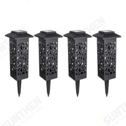 4pcs Solar Path Street Light LED Garden Pathway Lights Solar Powered Auto On/Off Landscape Lighting Security Light for Garden Yard 4pcs Solar Path Street Light LED Garden Pathway Lights Solar Powered Auto On/Off Landscape Lighting Security Light for Garden Yard