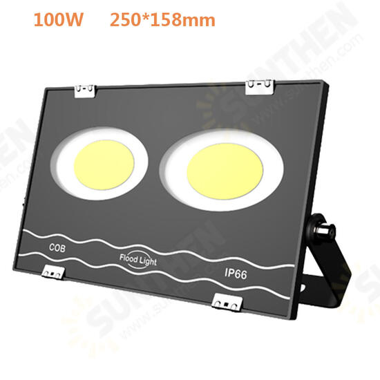 50/100/200/W COB LED Flood Light Outdoor Spotlight Landscape Garden Yard Lamp