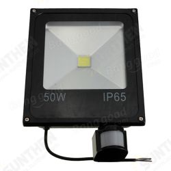 50W PIR Motion Sensor LED Flood Light IP65 Warm/Cold White Lighting 50W PIR Motion Sensor LED Flood Light IP65 Warm/Cold White Lighting