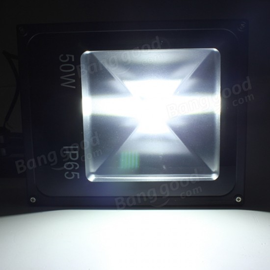 50W PIR Motion Sensor LED Flood Light IP65 Warm/Cold White Lighting