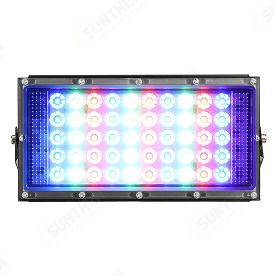 50W RGB LED Floodlight 50LED AC220~240V IP65 Waterproof Outdoor Spotlight Support Remote Control