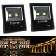 50W Waterproof LED Ultra Thin Flood Light Outdooors Garden Spot Lightt Landscape Lamp