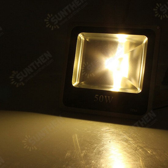 50W White/Warm White IP66 LED Flood Light Wash Outdoor AC85-265V