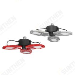 60W 126 LED Garage Flood Light LED Shop Lamp Ceiling Deformable Silver/Red AC100-265V 60W 126 LED Garage Flood Light LED Shop Lamp Ceiling Deformable Silver/Red AC100-265V