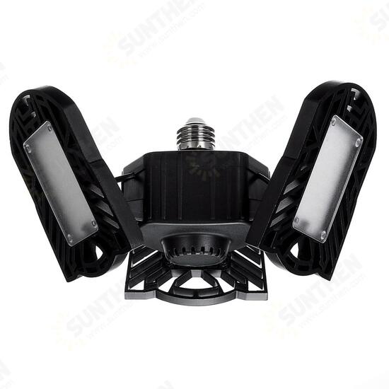 60W E27 Deformable LED High Bay Light Industrial Warehouse Factory Flood Lamp 7000LM