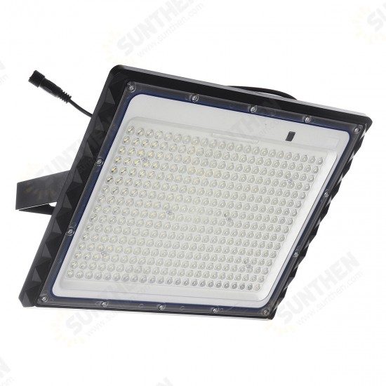 77/128/247/368LED Solar Flood Light SMD2835 Outdoor Garden Street Wall Lamp + Remote Control