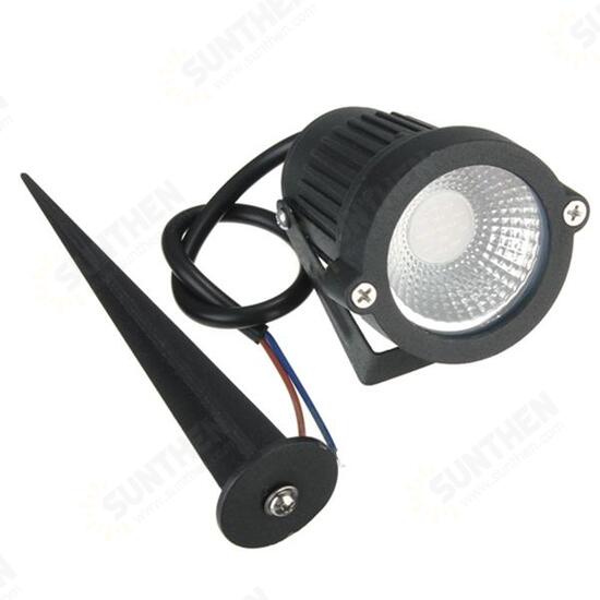 7W IP65 LED Flood Light With Rod For Outdoor Landscape Garden Path AC/DC12V