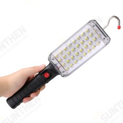 Portable 34 LED Flashlight Magnetic Torch USB Rechargeable Work Light Hanging Hook Tent Lamp Lantern For Camping Emergency Portable 34 LED Flashlight Magnetic Torch USB Rechargeable Work Light Hanging Hook Tent Lamp Lantern For Camping Emergency