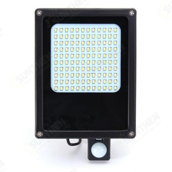 Solar Powered 120 LED PIR Motion & Light Sensor Flood Light Waterproof Outdoor Garden Security Lamp