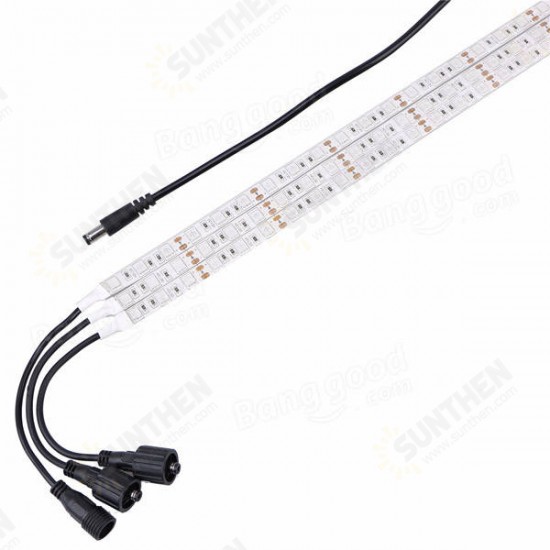 18W 75 Red 15 Blue Plant LED Grow String Light Greenhouse Waterproof Growth Lamp with 12V Plug