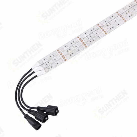 18W 75 Red 15 Blue Plant LED Grow String Light Greenhouse Waterproof Growth Lamp with 12V Plug