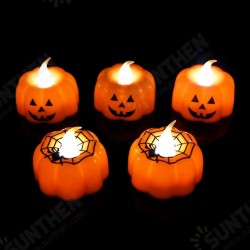 1Pcs LED Halloween Pumpkin Candle Lights Lantern Lamp Ornaments Props Halloween Party Decorations for Home 1Pcs LED Halloween Pumpkin Candle Lights Lantern Lamp Ornaments Props Halloween Party Decorations for Home
