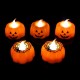 1Pcs LED Halloween Pumpkin Candle Lights Lantern Lamp Ornaments Props Halloween Party Decorations for Home