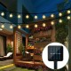 21ft Solar Powered String Lights 30 Crystal Balls Outdoor Home LED Fairy Lights Decorations