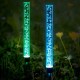 2Pcs Bubble LED Stick Light Solar Powered Garden Lawn Landscape Path Lamp Decorations