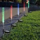 2Pcs Bubble LED Stick Light Solar Powered Garden Lawn Landscape Path Lamp Decorations