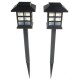 2pcs Garden Solar Oriental LED Lamp Outdoor Yard Lawn Decorative Light