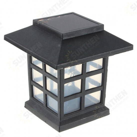 2pcs Garden Solar Oriental LED Lamp Outdoor Yard Lawn Decorative Light