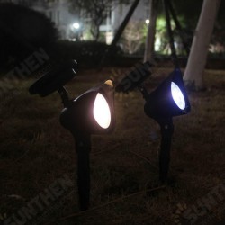 2pcs Garden Solar Power 4 White LED Spotlights Outdoor Lawn Courtyard Lamps 2pcs Garden Solar Power 4 White LED Spotlights Outdoor Lawn Courtyard Lamps