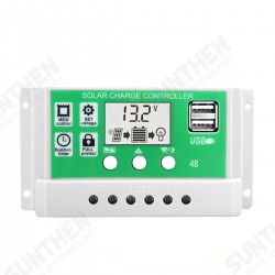 30A 12V 24V Solar Charge Controller Lithium Battery LCD Display USB Charged Solar Panel Charger 30A 12V 24V Solar Charge Controller Lithium Battery LCD Display USB Charged Solar Panel Charger