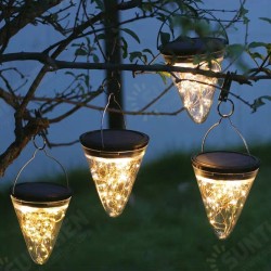50LED Solar Powered Hanging Light Lamp Bulbs Garden Lights Outdoor Patio Decor 50LED Solar Powered Hanging Light Lamp Bulbs Garden Lights Outdoor Patio Decor