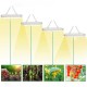 60W Hanging Full-spectrum Plant Light Intelligent 4 Level Dimming Mode High Light Transmittance Plant Growing LED Lights