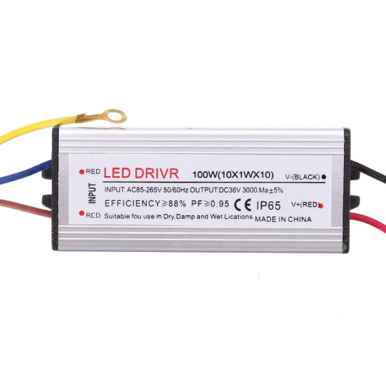 AC85-265V 45W Waterproof High Power LED Driver Supply SMD Chip for Flood Light