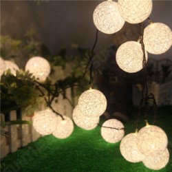 CSL-8 Gardening 5M 20LED String Light Cotton Shape Holiday Garden Party Wedding Decoration CSL-8 Gardening 5M 20LED String Light Cotton Shape Holiday Garden Party Wedding Decoration