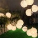 CSL-8 Gardening 5M 20LED String Light Cotton Shape Holiday Garden Party Wedding Decoration