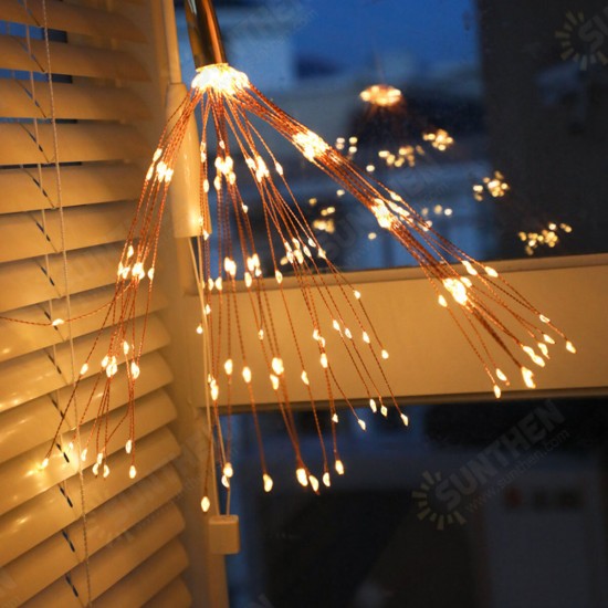 DIY Starburst Fairy Solar String lights for Garden Decoration Bouquet LED String Christmas Festive lights Christmas Decorations Clearance Christmas Lights