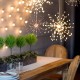 DIY Starburst Fairy Solar String lights for Garden Decoration Bouquet LED String Christmas Festive lights Christmas Decorations Clearance Lights