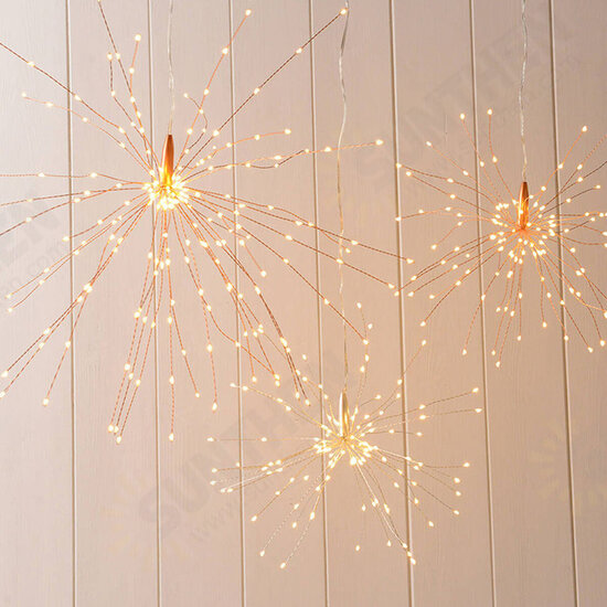 DIY Starburst Fairy Solar String lights for Garden Decoration Bouquet LED String Christmas Festive lights Christmas Decorations Clearance Christmas Lights